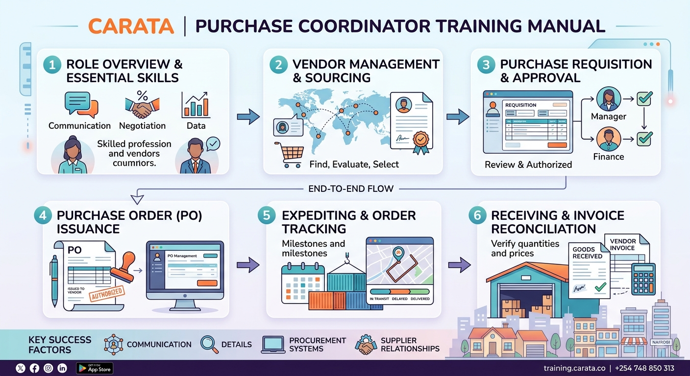 Purchase Coordinator Professional Training